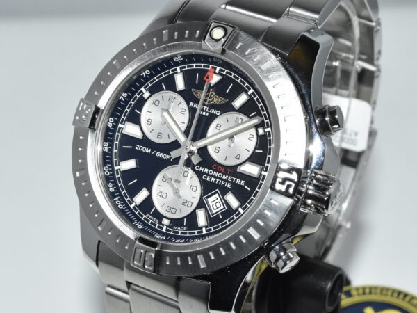 Breitling Colt 44 Chronograph AS NEW,Breitling dealer regio Den Bosch,Breitling dealer vlakbij A2,Breitling dealer regio Waalwijk