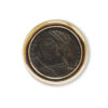 Rosé gouden ring met Romeinse munt en diamanten - Afbeelding 2
