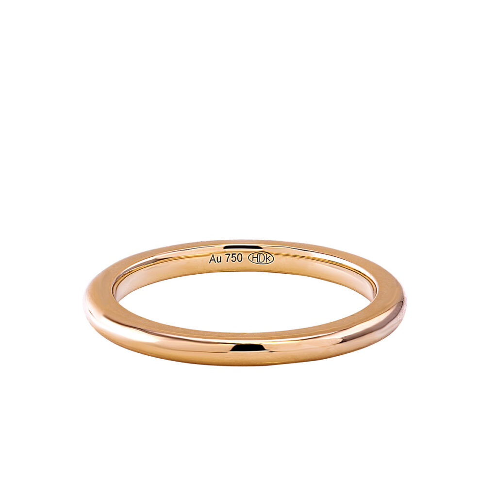 18 karaat gouden trouwring