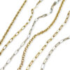 Rosé gouden collier, 51 cm - Afbeelding 4