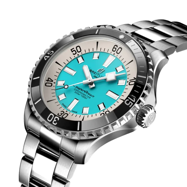 superocean automatic 42 turquoise