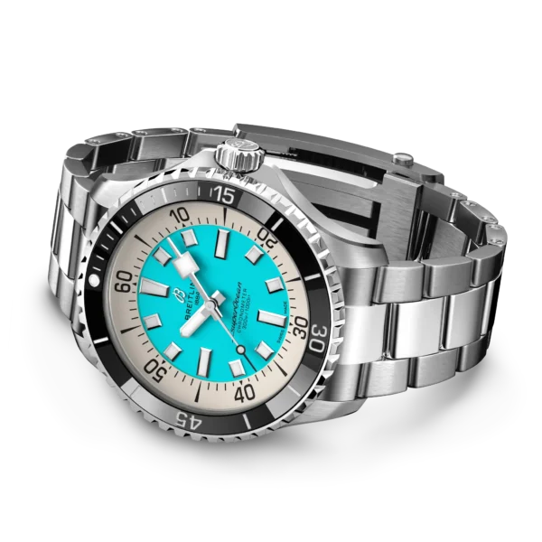 superocean automatic 42 turquoise