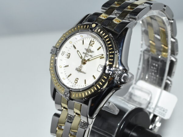 breitling callistino goud/staal mop