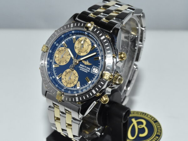 breitling chronomat gt goud/staal