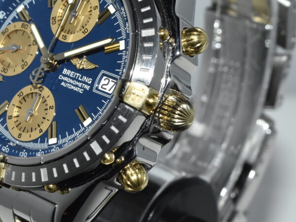 breitling chronomat gt goud/staal