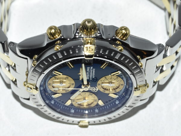 breitling chronomat gt goud/staal