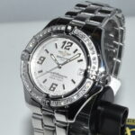 breitling colt oceane 33 diamond bezel