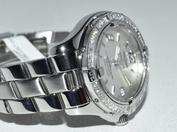 breitling colt oceane 33 diamond bezel