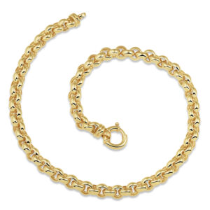 geel gouden collier