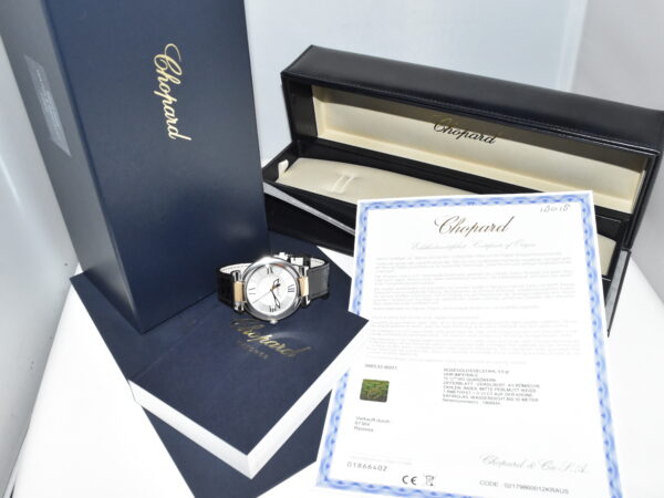 chopard imperiale 36 goud/staal