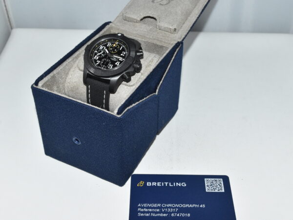 breitling avenger chronograph night mission 45