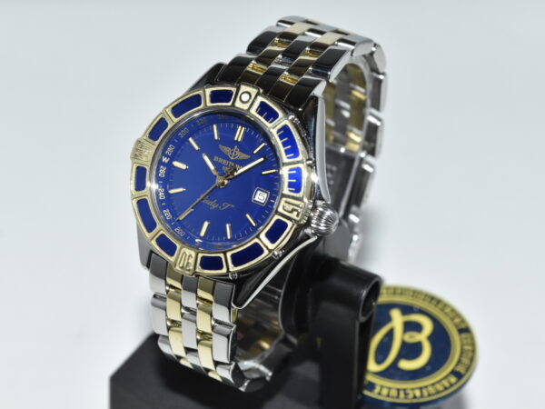 breitling j class lady 31 goud/staal