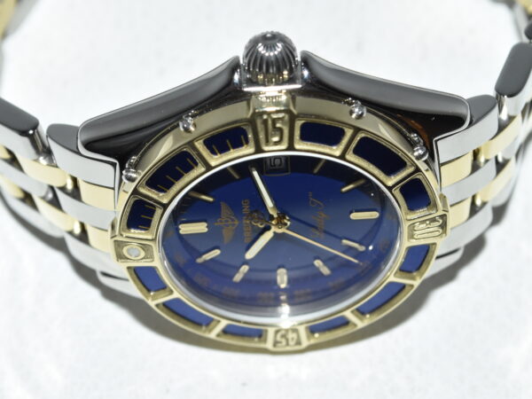 breitling j class lady 31 goud/staal