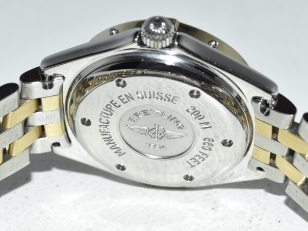 breitling j class lady 31 goud/staal