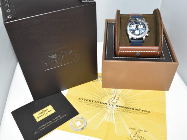 breitling colt chronograph 2 44 blue