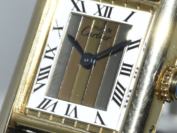cartier tank vermeil must de cartier