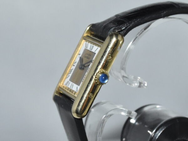 cartier tank vermeil must de cartier