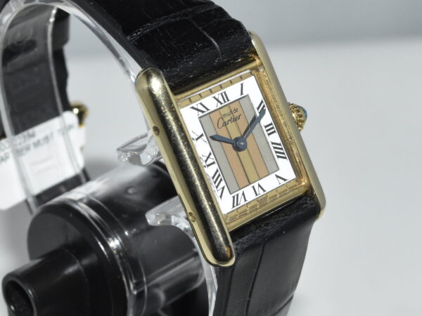 cartier tank vermeil must de cartier
