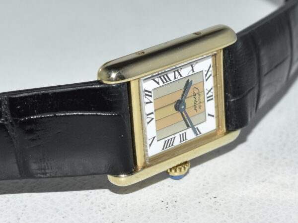 cartier tank vermeil must de cartier