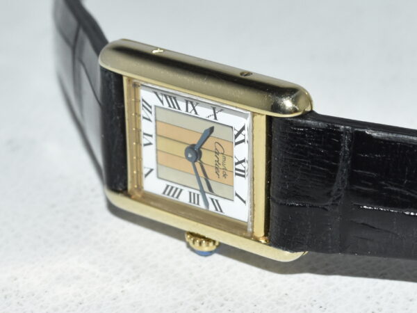 cartier tank vermeil must de cartier