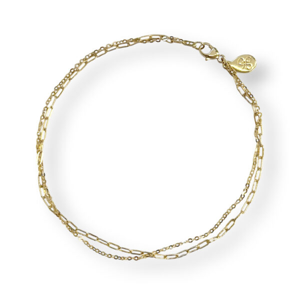 Geel gouden armband