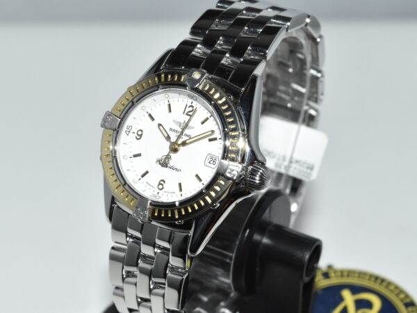 breitling callistino goud/staal 28