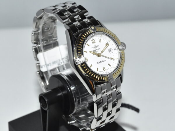 breitling callistino goud/staal 28