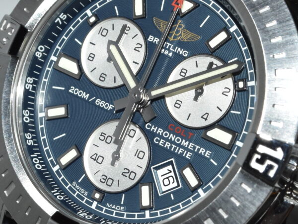 breitling colt chronograph 44, full set