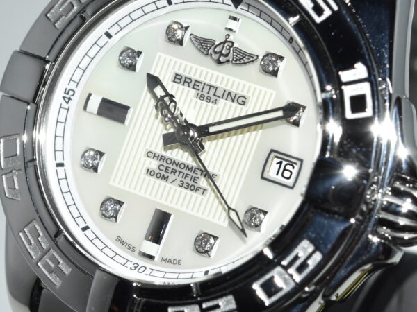 breitling galactic 32, full set