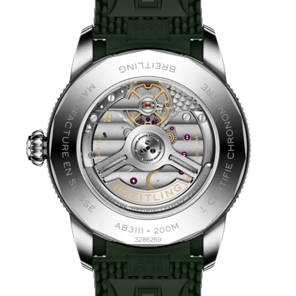 superocean heritage b31 automatic 42 - Green