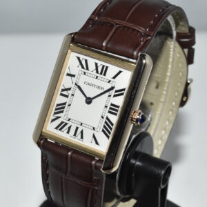 cartier tank solo 34,8 x 27,4 full set !! - W5200025
