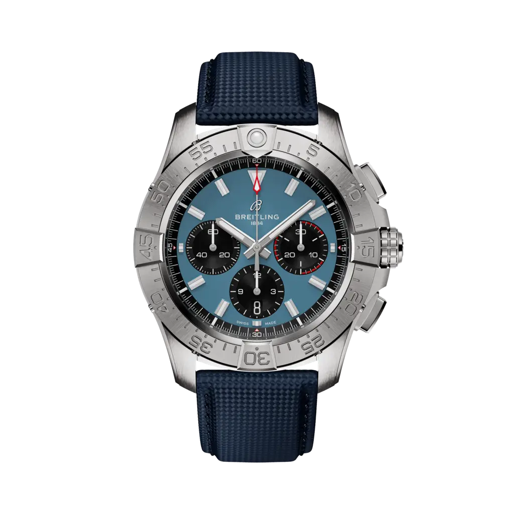 avenger b01 chronograph 44 blue - AB0147101C1X1