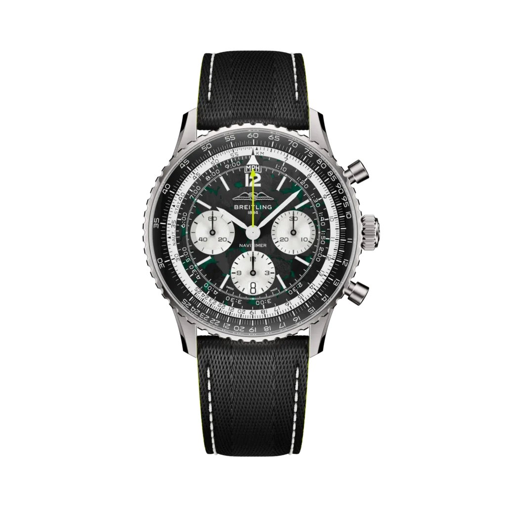 navitimer b01 chronograph 43 aston martin aramco formula one™ team - EB01381A1B1X1