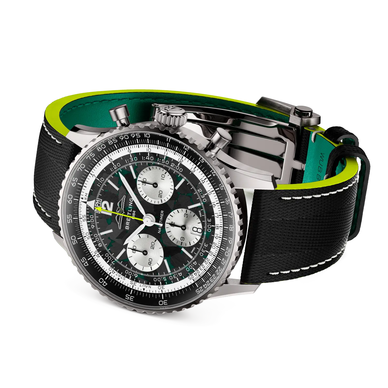 navitimer b01 chronograph 43 aston martin aramco formula one™ team - EB01381A1B1X1