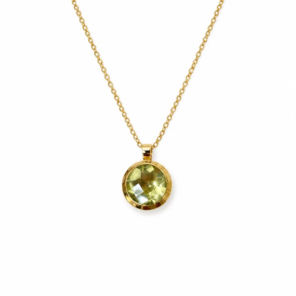 Lemon Hanger - 18 k geelgoud