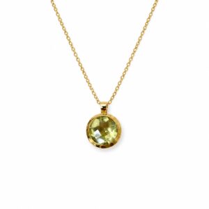 Lemon Hanger - 18 k geelgoud