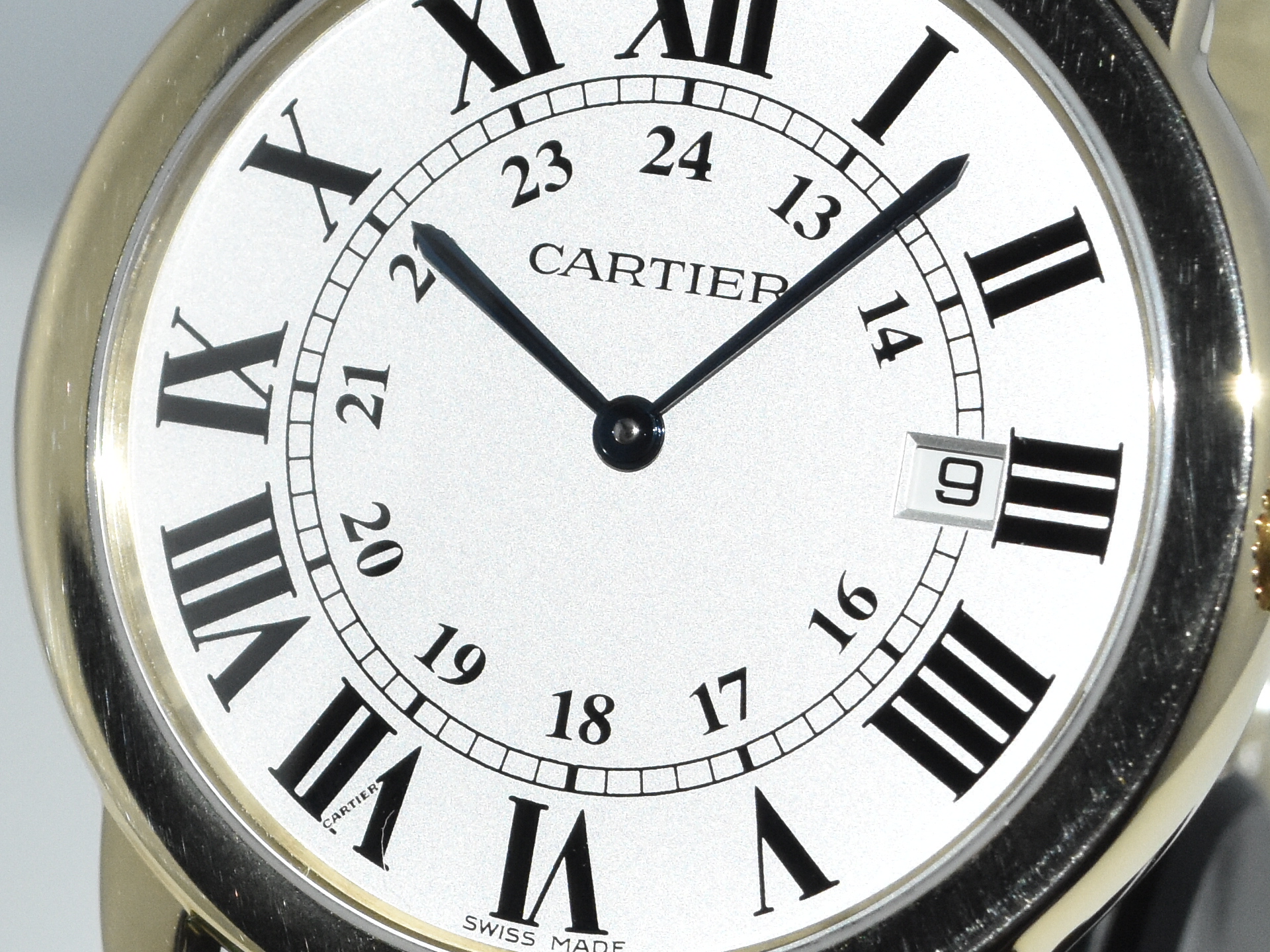 cartier ronde solo de cartier 36, full set !!