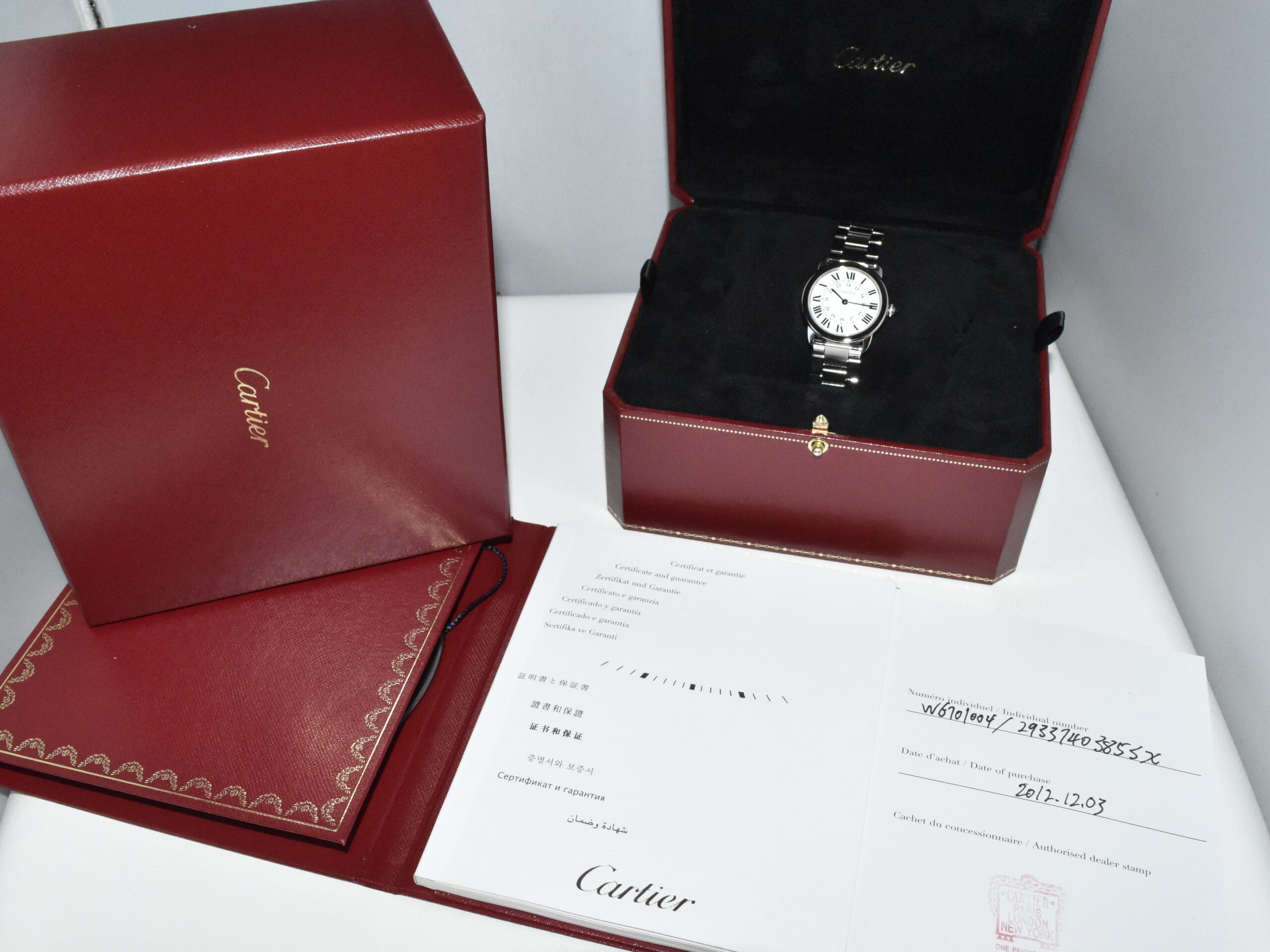 Cartier Ronde Solo de Cartier 29 - W6701004