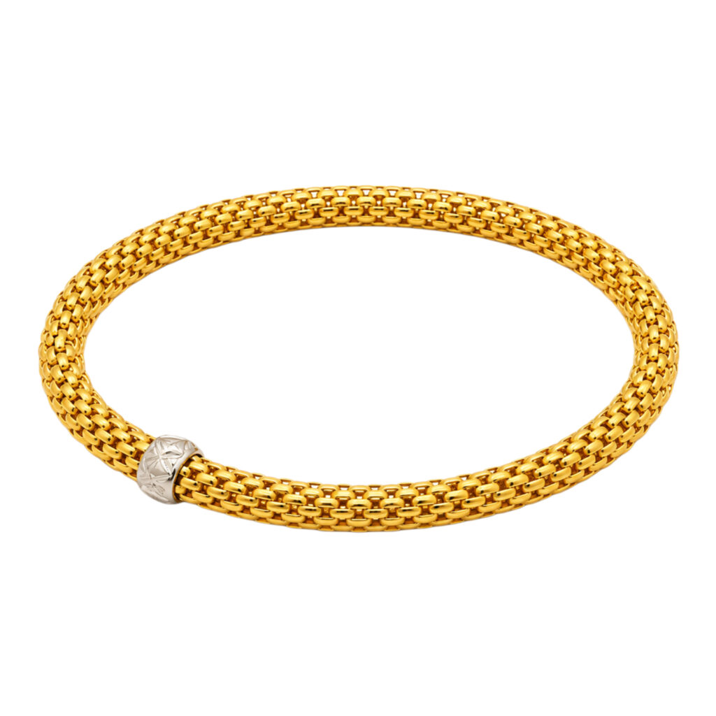 geel gouden armband
