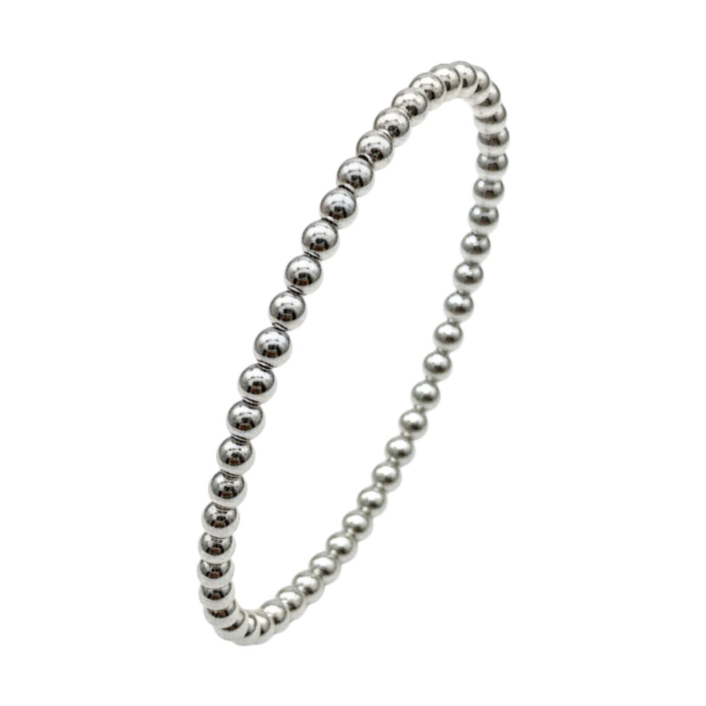 18 k wit gouden flex armband