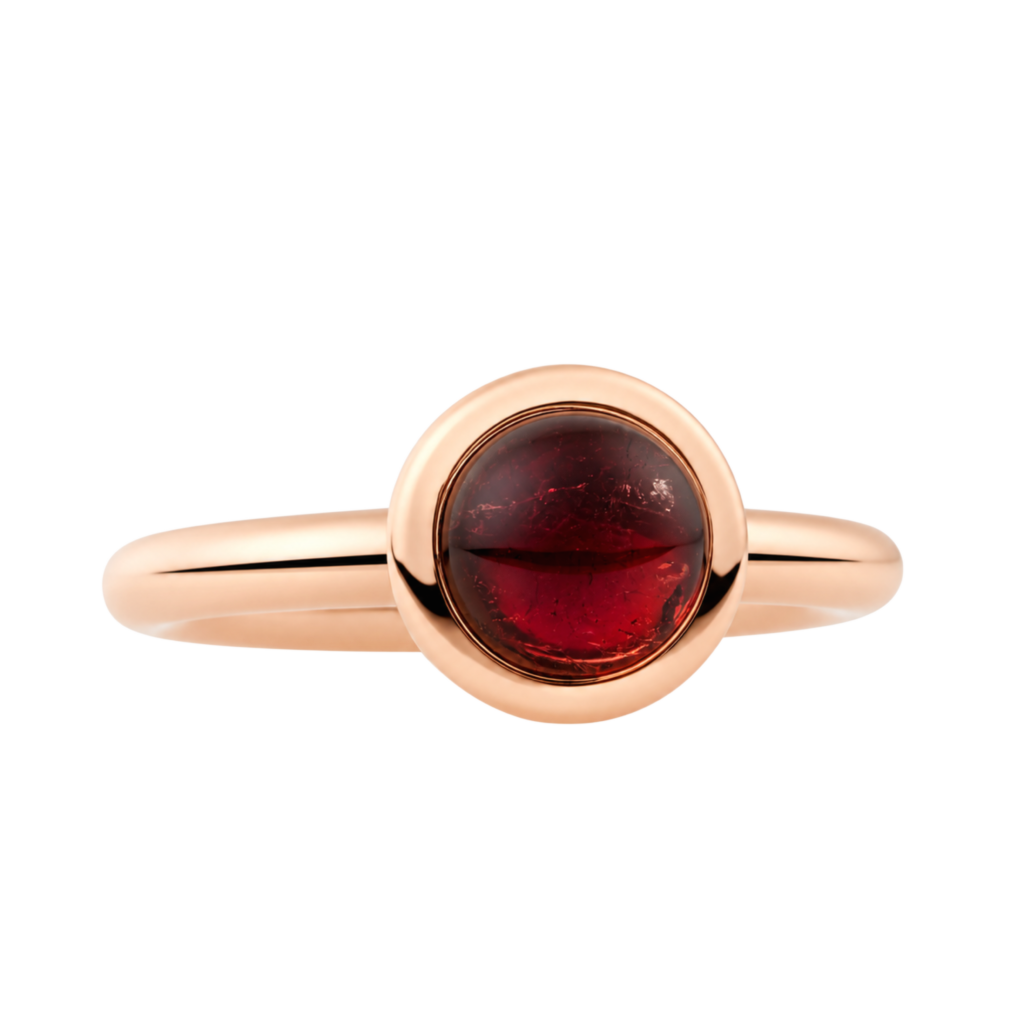 Bron Sushi Ring met hessoniet granaat - 8RR4709HEC