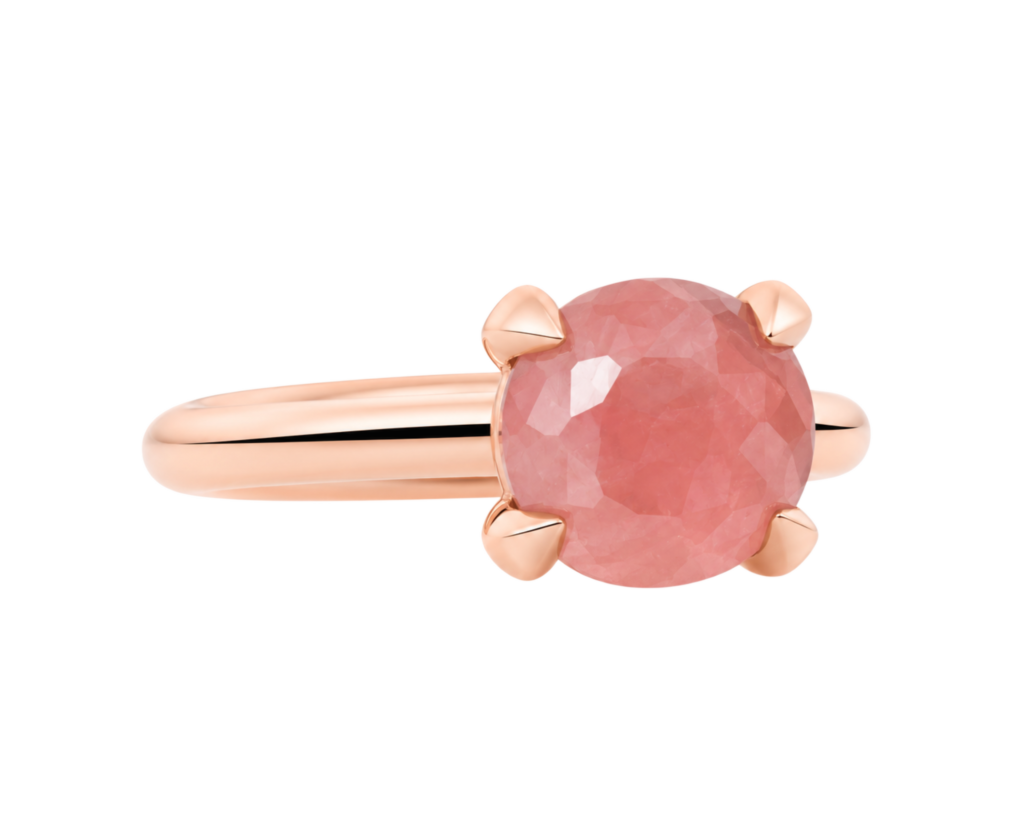 Bron Catch Ring met guava kwarts - 8RR4782GQR
