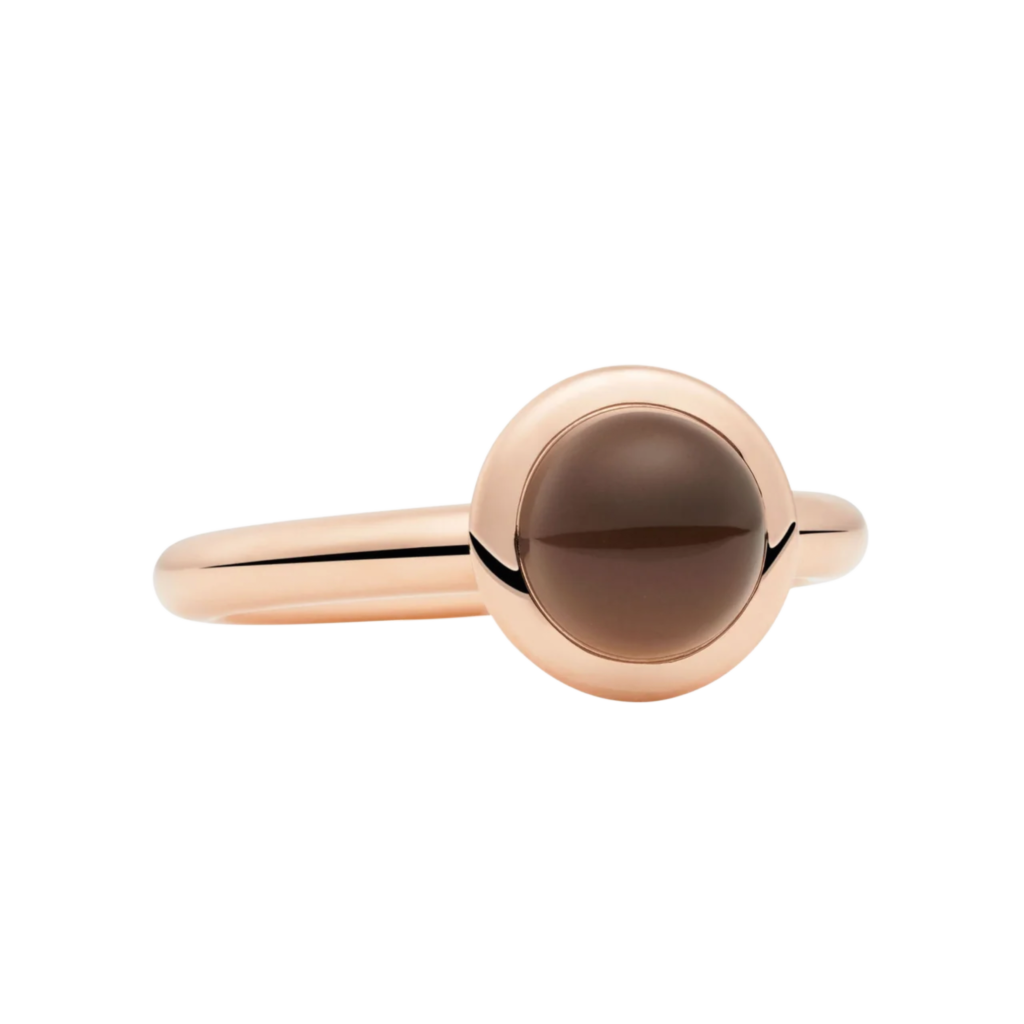Bron Sushi Ring met rookkwarts - 8RR4709SQC